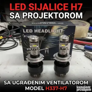 H11 H7 H4 LED Auto Sijalice sa projektorom