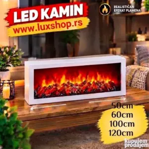 LED Kamin – Realističan efekt plamena Više dimenzija