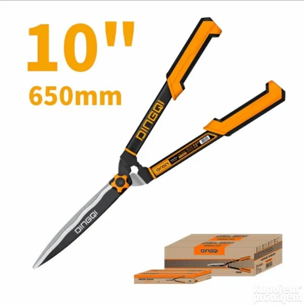 Makaze za zivu ogradu DINGQI  650mm (10 inča)