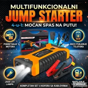 Multi Starter za auto power bank 4u1