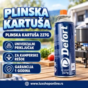 Plinska kartuša 227g za brenere i rešoe
