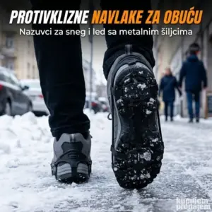 Protivklizne navlake za obuću sa šiljcima