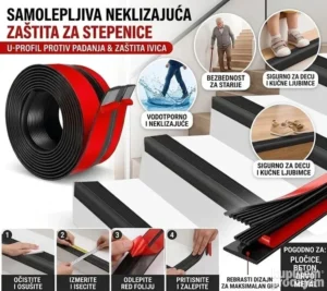 samolepljiva-gumena-traka-za-stepeniste-protiv-klizanja-1 Samolepljiva Gumena Traka za Stepenište protiv Klizanja