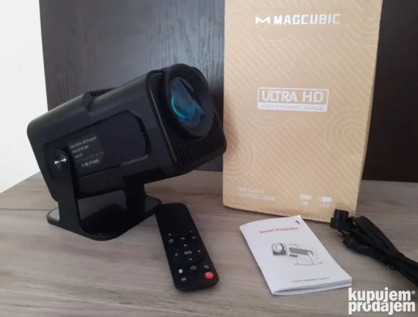 Smart projektor 1080P FHD 4K WiFi i Bluetooth