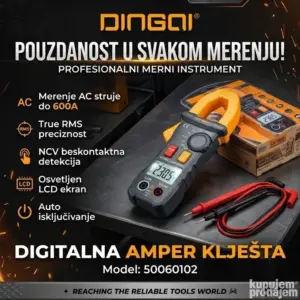 Unimer DINGQI Digitalna Amper Klješta Multimetar